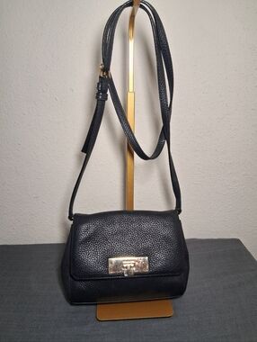 Michael Kors Small Callie Black Crossbody With Adjustable Strap